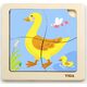 Viga Viga 51314 Puzzle na podkładce - Kaczuszka 6503246 6934510513146