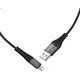 Kabel USB Hoco USB-A - Lightning 1 m Czarny (6931474710529) 6515917 6931474710529