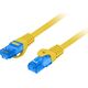 Lanberg PATCHCORD KAT.6A S/FTP LSZH CCA 20M ŻÓŁTY FLUKE PASSED LANBERG 6555583 5901969427356
