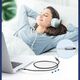 Kabel Ugreen Jack 3.5mm - Jack 3.5mm 1m srebrny (UGR220GRY) 6593261 6957303815920