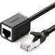 Ugreen Kabel sieciowy UGREEN przedłużacz Ethernet RJ45, Cat. 6, FTP, z metalową wtyczną 3m, (czarny) 6593339 6957303882823