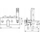 Bateria wannowa Ferro BAT. ALGEO SQUARE WANNOWA PODTYNK., CHROM FERRO // BF.BAQ11P 6628727 5902194971157