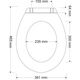 Deska sedesowa Hydroland D10 6630442 5900308739839