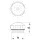 Hydroland KOREK 1/2" DO GRZEJ.STAL.BIAŁY Z ORINGIEM //G.KB-1/2-STAL-BI 6631456 5900308735046
