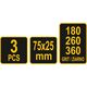 Vorel VOREL OSEŁKA DIAMENTOWA MINI KPL.3szt. T26140 6700101 5906083037429