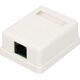 ExtraLink EXTRALINK 1XRJ45 CAT5E UTP WALL MOUNT OUTLET 6747764 5902560369632