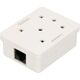 ExtraLink EXTRALINK 1XRJ45 CAT5E UTP WALL MOUNT OUTLET 6747764 5902560369632