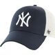 47 Brand Czapka z daszkiem Mlb New York Yankees Branson Cap granatowa r. uniwersalny (B-BRANS17CTP-NY) 6759006 889313938817