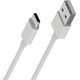 Kabel USB Borofone USB-A - USB-C 1 m Biały (43801-uniw) 6770644 6931474712769