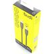 Kabel USB Budi USB-C - USB-C 1 m Czarny (43432-uniw) 6770666 6971536924228