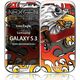 Nexgen Skins Nexgen Skins - Zestaw skórek na obudowę z efektem 3D Samsung GALAXY S III (Iron Eagle 3D) uniwersalny 6771061 81159122423