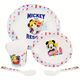 Disney Mickey Mouse - Duży zestaw naczyń do mikrofali (5 szt) uniwersalny 6772103 8412497440795