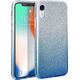 Etui IPHONE 11 PRO Brokat Glitter srebrno-niebieskie 6791661 5903396024733