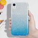 Etui IPHONE 11 PRO Brokat Glitter srebrno-niebieskie 6791661 5903396024733