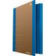 Donau Teczka z gumką DONAU Life, Karton, A4, 500gsm, 3-skrz., niebieski 6801897 5901503611722