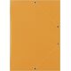 Donau Teczka z gumką DONAU, karton, A4, 400gsm, 3-skrz., pomarańczowa 6801925 5901498004615