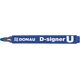Donau Marker permanentny DONAU D-Signer U, okrągły, 2-4mm (linia), niebieski 6802075 5901498010678