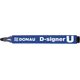 Donau Marker permanentny DONAU D-Signer U, okrągły, 2-4mm (linia), czarny 6802078 5901498010555