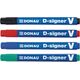 Donau Marker permanentny DONAU D-Signer V, ścięty, 1-4mm (linia), zielony 6802080 5901498010470