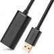 Kabel USB Ugreen USB-A - USB-A 5 m Czarny (UGR402BLK) 6859429 6957303813193
