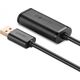Kabel USB Ugreen USB-A - USB-A 5 m Czarny (UGR402BLK) 6859429 6957303813193