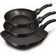 Patelnia Berlinger Haus wok Metallic Line 20 24 28cm 3szt. 6881378 5999108407543
