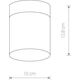 Lampa sufitowa Nowodvorski Plafon Nowodvorski Cayo 9505 lampa sufitowa 1X40W G9 biały / chrom 6896872 5903139950596