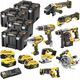 Zestaw elektronarzędzi Dewalt DeWalt battery pack Kombo DCK865P4T, 18 Volt, Hammer (yellow / black, 8 Cordless, 4x Li-ion battery pack XR 5.0 Ah) 6909309 5035048722671
