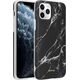 Crong Crong Marble Case etui ochronne na iPhone 11 Pro (czarny) 6937760 5907731985055