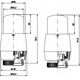 Varioterm Zestaw grzejnikowy Twins lewy Czarny strukturalny 6945554 5902249829747