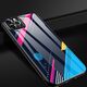 Hurtel Color Glass Case etui pokrowiec nakładka ze szkła hartowanego z osłoną na aparat iPhone 11 Pro Max pattern 1 uniwersalny 7060763 9111201905535