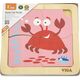 Viga Viga 50146 Puzzle na podkładce - krab 7079230 6934510501464