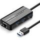 HUB USB Ugreen 1x RJ-45  + 3x USB-A 3.0 (20265) 7135218 6957303822652