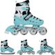 Rolki Nils Extreme NH10905 z wymienną płozą regulowane miętowe r. 39-42 7252314 5907695532807
