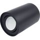 Lampa sufitowa Maclean Punktowa oprawa natynkowa halogenowa GU10 MCE422 B, kolor czarny, 80x115mm, okrągła, aluminiowa 7291633 5902211118732