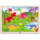 Viga Viga 51460 Puzzle na podkładce 24 elementy - dinozaury 7317917 6934510514600