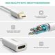 Adapter AV Ugreen DisplayPort Mini - HDMI biały (10460) 7343669 6957303814602