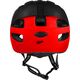 Spokey Dziecięcy kask rowerowy CHERUB czarny/czerwony r. 44-48 cm (927783) 7367136 5902693283133
