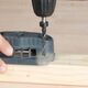 Wolfcraft Przenośna przystawka wspomagająca wiercenie wiertłami cylindrycznymi i FORSTNER Wolfcraft 7416673 4006885468603