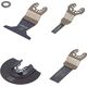 Wolfcraft Zestaw brzeszczotów do multinarzędzi Wolfcraft - Laminat 7416732 4006885396104