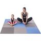 One Fitness Mata ochronna MP10 180 cm x 180 cm x 1 cm wielokolorowa 7444397 5907695592054