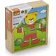 Viga Viga Drewniane Puzzle Układanka Edukacyjna Ubierz Misia Chłopca 7447061 6934510564018