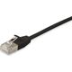 Equip Equip Patchkabel Cat6A S/FTP 2xRJ45 0.50m sw (SSTP) Slim 7467239 4015867209653