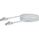 Schwaiger Schwaiger CAT6 Netzwerkkabel , S/FTP, 1,0m, weiß 7467281 4004005018875