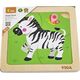 Viga Toys Viga 51317 Puzzle na podkładce-zebra 7532390 6934510513177