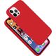 Crong Crong Color Cover - Etui iPhone 12 Pro Max (czerwony) 7663113 5907731986533