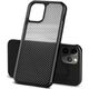 Crong Crong Hybrid Carbon - etui iPhone 12 Pro Max czarny 7699868 5907731986762