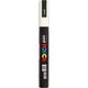 MARKER Z FARBĄ PLAKATOWĄ UNI PC-5M POSCA, BIAŁY 7702666 4902778916254