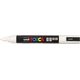 MARKER Z FARBĄ PLAKATOWĄ UNI PC-5M POSCA, BIAŁY 7702666 4902778916254