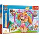 Trefl Puzzle 100 el. Glitter W blasku Skye Psi Patrol 7729623 5900511148183